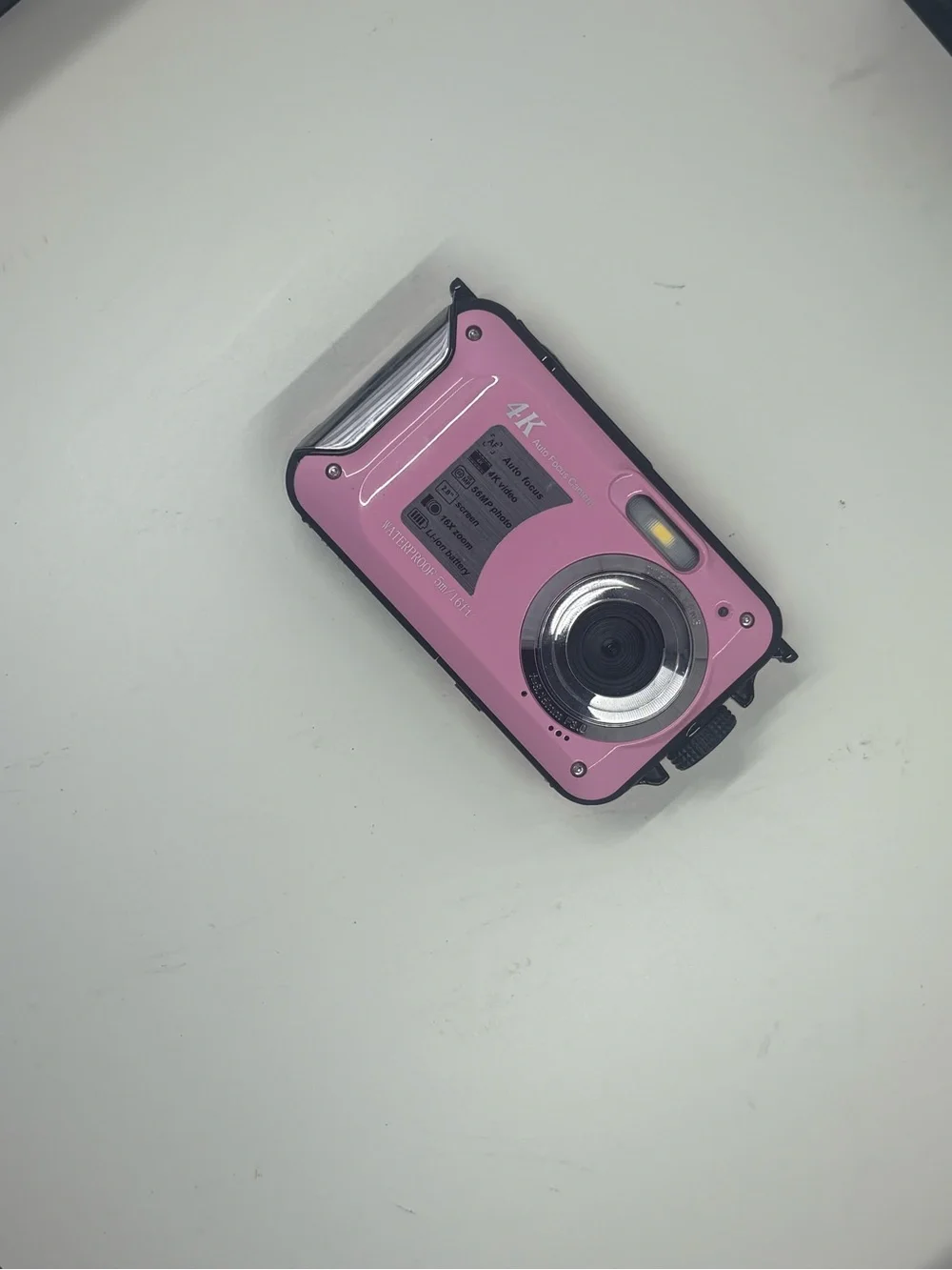 Pink Digital Camera – Compact 18x Zoom